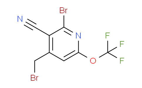 AM55423 | 1804395-60-5 | 2-Bromo-4-(bromomethyl)-3-cyano-6-(trifluoromethoxy)pyridine