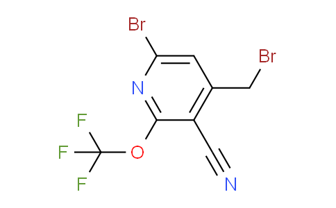 AM55425 | 1804594-91-9 | 6-Bromo-4-(bromomethyl)-3-cyano-2-(trifluoromethoxy)pyridine