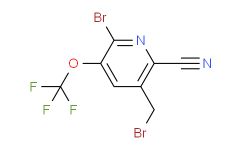 AM55431 | 1804664-41-2 | 2-Bromo-5-(bromomethyl)-6-cyano-3-(trifluoromethoxy)pyridine