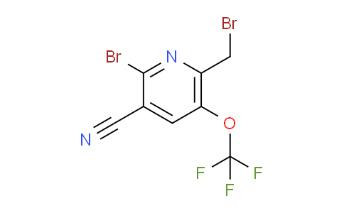 AM55432 | 1803524-84-6 | 2-Bromo-6-(bromomethyl)-3-cyano-5-(trifluoromethoxy)pyridine