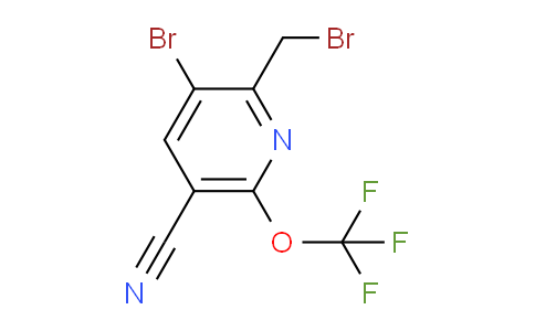 AM55436 | 1806228-92-1 | 3-Bromo-2-(bromomethyl)-5-cyano-6-(trifluoromethoxy)pyridine