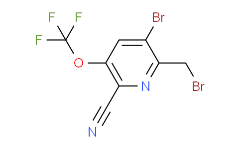 AM55437 | 1803524-86-8 | 3-Bromo-2-(bromomethyl)-6-cyano-5-(trifluoromethoxy)pyridine