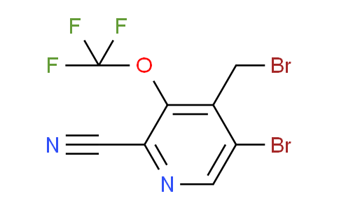 AM55439 | 1804664-53-6 | 5-Bromo-4-(bromomethyl)-2-cyano-3-(trifluoromethoxy)pyridine