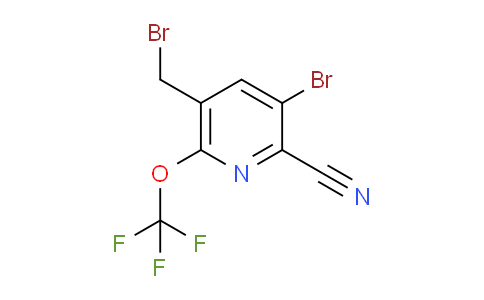 AM55440 | 1804595-00-3 | 3-Bromo-5-(bromomethyl)-2-cyano-6-(trifluoromethoxy)pyridine