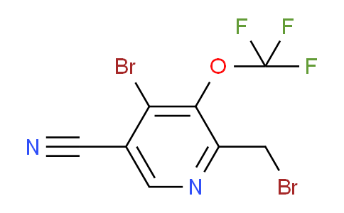 AM55443 | 1804649-24-8 | 4-Bromo-2-(bromomethyl)-5-cyano-3-(trifluoromethoxy)pyridine