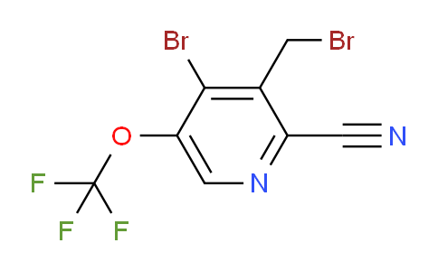 AM55445 | 1804562-56-8 | 4-Bromo-3-(bromomethyl)-2-cyano-5-(trifluoromethoxy)pyridine