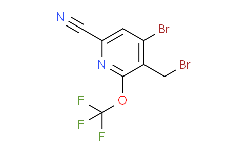 AM55450 | 1803524-87-9 | 4-Bromo-3-(bromomethyl)-6-cyano-2-(trifluoromethoxy)pyridine