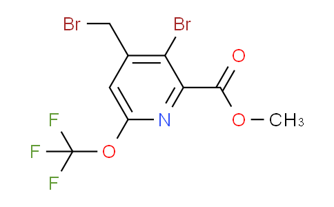 AM55463 | 1806210-46-7 | Methyl 3-bromo-4-(bromomethyl)-6-(trifluoromethoxy)pyridine-2-carboxylate
