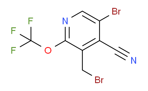 AM55469 | 1804562-53-5 | 5-Bromo-3-(bromomethyl)-4-cyano-2-(trifluoromethoxy)pyridine