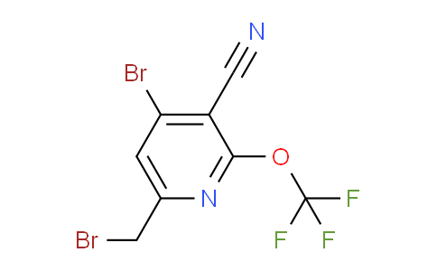 AM55475 | 1806082-71-2 | 4-Bromo-6-(bromomethyl)-3-cyano-2-(trifluoromethoxy)pyridine