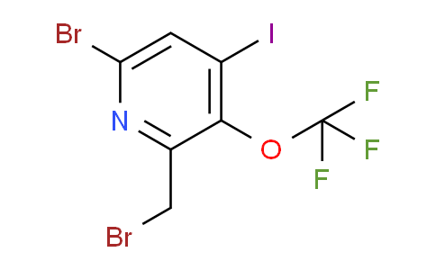 6-Bromo-2-(bromomethyl)-4-iodo-3-(trifluoromethoxy)pyridine