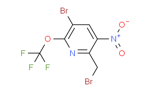 AM55487 | 1803636-68-1 | 5-Bromo-2-(bromomethyl)-3-nitro-6-(trifluoromethoxy)pyridine