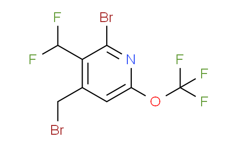 AM55501 | 1806152-52-2 | 2-Bromo-4-(bromomethyl)-3-(difluoromethyl)-6-(trifluoromethoxy)pyridine