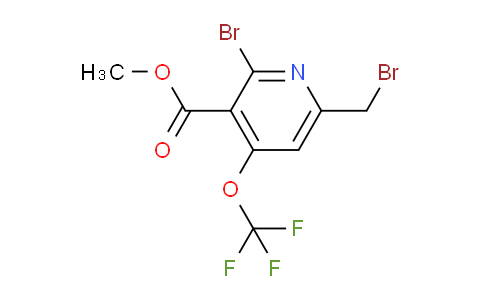 AM55518 | 1806125-30-3 | Methyl 2-bromo-6-(bromomethyl)-4-(trifluoromethoxy)pyridine-3-carboxylate