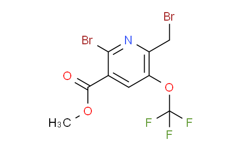 AM55520 | 1803465-44-2 | Methyl 2-bromo-6-(bromomethyl)-5-(trifluoromethoxy)pyridine-3-carboxylate
