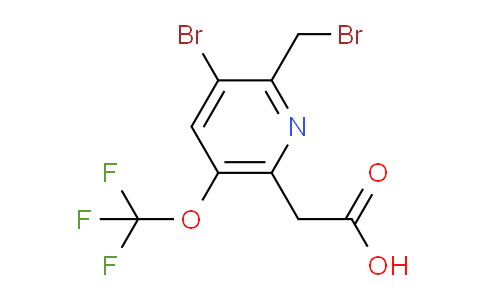 AM55521 | 1806084-06-9 | 3-Bromo-2-(bromomethyl)-5-(trifluoromethoxy)pyridine-6-acetic acid