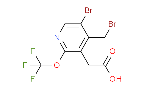 AM55523 | 1804567-99-4 | 5-Bromo-4-(bromomethyl)-2-(trifluoromethoxy)pyridine-3-acetic acid