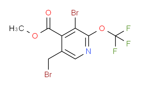 AM55524 | 1806092-97-6 | Methyl 3-bromo-5-(bromomethyl)-2-(trifluoromethoxy)pyridine-4-carboxylate