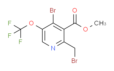 AM55528 | 1806125-74-5 | Methyl 4-bromo-2-(bromomethyl)-5-(trifluoromethoxy)pyridine-3-carboxylate
