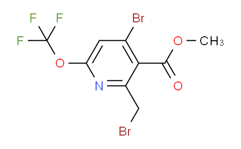 AM55529 | 1806093-13-9 | Methyl 4-bromo-2-(bromomethyl)-6-(trifluoromethoxy)pyridine-3-carboxylate