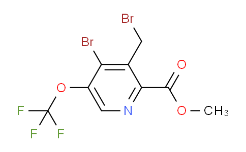 AM55531 | 1806093-30-0 | Methyl 4-bromo-3-(bromomethyl)-5-(trifluoromethoxy)pyridine-2-carboxylate
