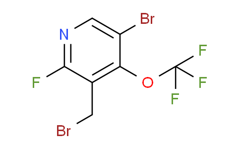 5-Bromo-3-(bromomethyl)-2-fluoro-4-(trifluoromethoxy)pyridine