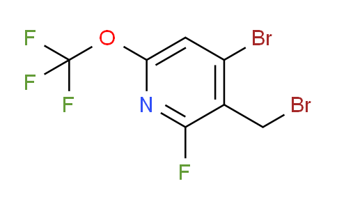 4-Bromo-3-(bromomethyl)-2-fluoro-6-(trifluoromethoxy)pyridine
