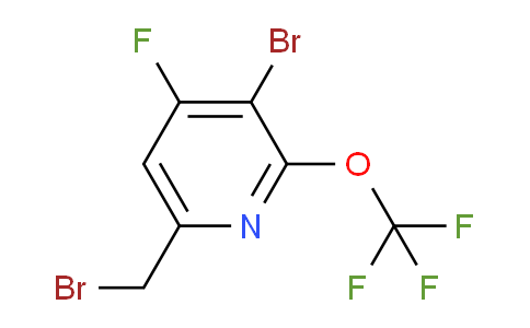 AM55567 | 1803670-70-3 | 3-Bromo-6-(bromomethyl)-4-fluoro-2-(trifluoromethoxy)pyridine