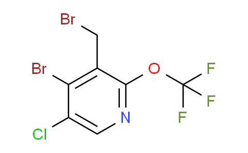 AM55571 | 1806172-56-4 | 4-Bromo-3-(bromomethyl)-5-chloro-2-(trifluoromethoxy)pyridine
