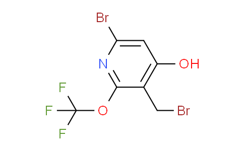 AM55582 | 1804562-92-2 | 6-Bromo-3-(bromomethyl)-4-hydroxy-2-(trifluoromethoxy)pyridine