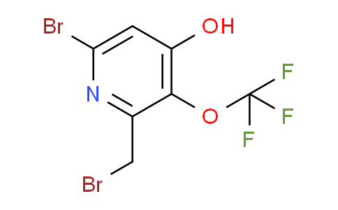 6-Bromo-2-(bromomethyl)-4-hydroxy-3-(trifluoromethoxy)pyridine