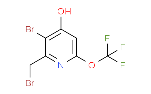 3-Bromo-2-(bromomethyl)-4-hydroxy-6-(trifluoromethoxy)pyridine