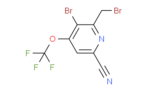 AM55600 | 1806082-51-8 | 3-Bromo-2-(bromomethyl)-6-cyano-4-(trifluoromethoxy)pyridine