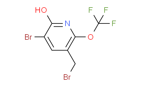 AM55601 | 1803915-17-4 | 3-Bromo-5-(bromomethyl)-2-hydroxy-6-(trifluoromethoxy)pyridine