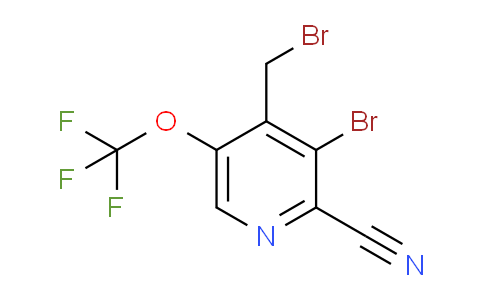 AM55603 | 1806228-94-3 | 3-Bromo-4-(bromomethyl)-2-cyano-5-(trifluoromethoxy)pyridine