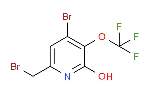 AM55608 | 1804626-85-4 | 4-Bromo-6-(bromomethyl)-2-hydroxy-3-(trifluoromethoxy)pyridine