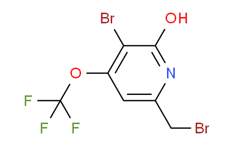 AM55615 | 1804627-10-8 | 3-Bromo-6-(bromomethyl)-2-hydroxy-4-(trifluoromethoxy)pyridine