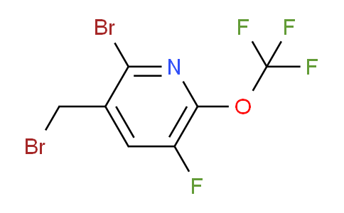 AM55622 | 1804676-81-0 | 2-Bromo-3-(bromomethyl)-5-fluoro-6-(trifluoromethoxy)pyridine