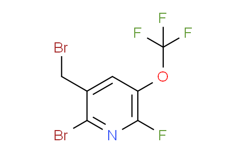 AM55624 | 1804647-67-3 | 2-Bromo-3-(bromomethyl)-6-fluoro-5-(trifluoromethoxy)pyridine