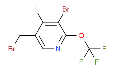 AM55626 | 1803902-73-9 | 3-Bromo-5-(bromomethyl)-4-iodo-2-(trifluoromethoxy)pyridine