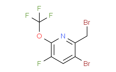 AM55640 | 1806113-05-2 | 3-Bromo-2-(bromomethyl)-5-fluoro-6-(trifluoromethoxy)pyridine