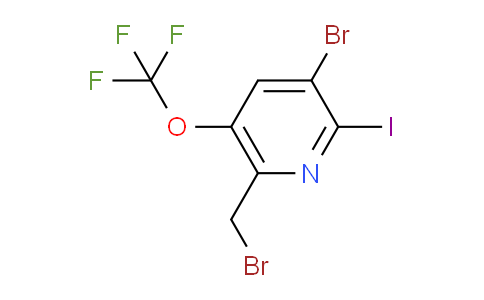 AM55644 | 1806115-03-6 | 3-Bromo-6-(bromomethyl)-2-iodo-5-(trifluoromethoxy)pyridine