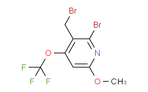 AM55649 | 1806220-47-2 | 2-Bromo-3-(bromomethyl)-6-methoxy-4-(trifluoromethoxy)pyridine