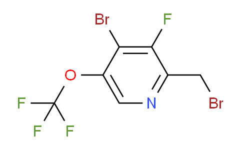 AM55656 | 1806113-47-2 | 4-Bromo-2-(bromomethyl)-3-fluoro-5-(trifluoromethoxy)pyridine
