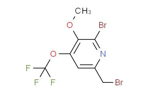 AM55659 | 1804597-97-4 | 2-Bromo-6-(bromomethyl)-3-methoxy-4-(trifluoromethoxy)pyridine