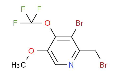 AM55663 | 1804632-83-4 | 3-Bromo-2-(bromomethyl)-5-methoxy-4-(trifluoromethoxy)pyridine