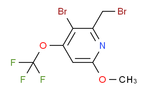 AM55664 | 1806178-06-2 | 3-Bromo-2-(bromomethyl)-6-methoxy-4-(trifluoromethoxy)pyridine