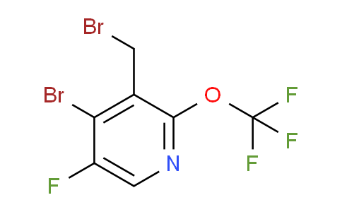 AM55667 | 1806024-47-4 | 4-Bromo-3-(bromomethyl)-5-fluoro-2-(trifluoromethoxy)pyridine