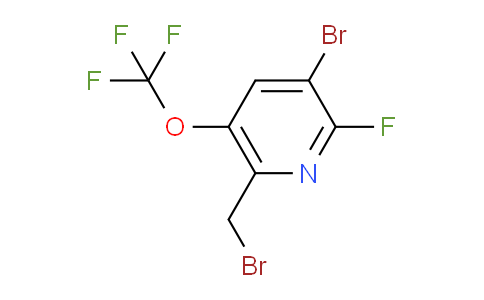 AM55673 | 1803988-40-0 | 3-Bromo-6-(bromomethyl)-2-fluoro-5-(trifluoromethoxy)pyridine