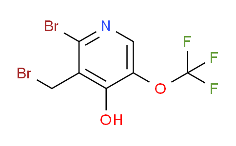AM55675 | 1804648-01-8 | 2-Bromo-3-(bromomethyl)-4-hydroxy-5-(trifluoromethoxy)pyridine